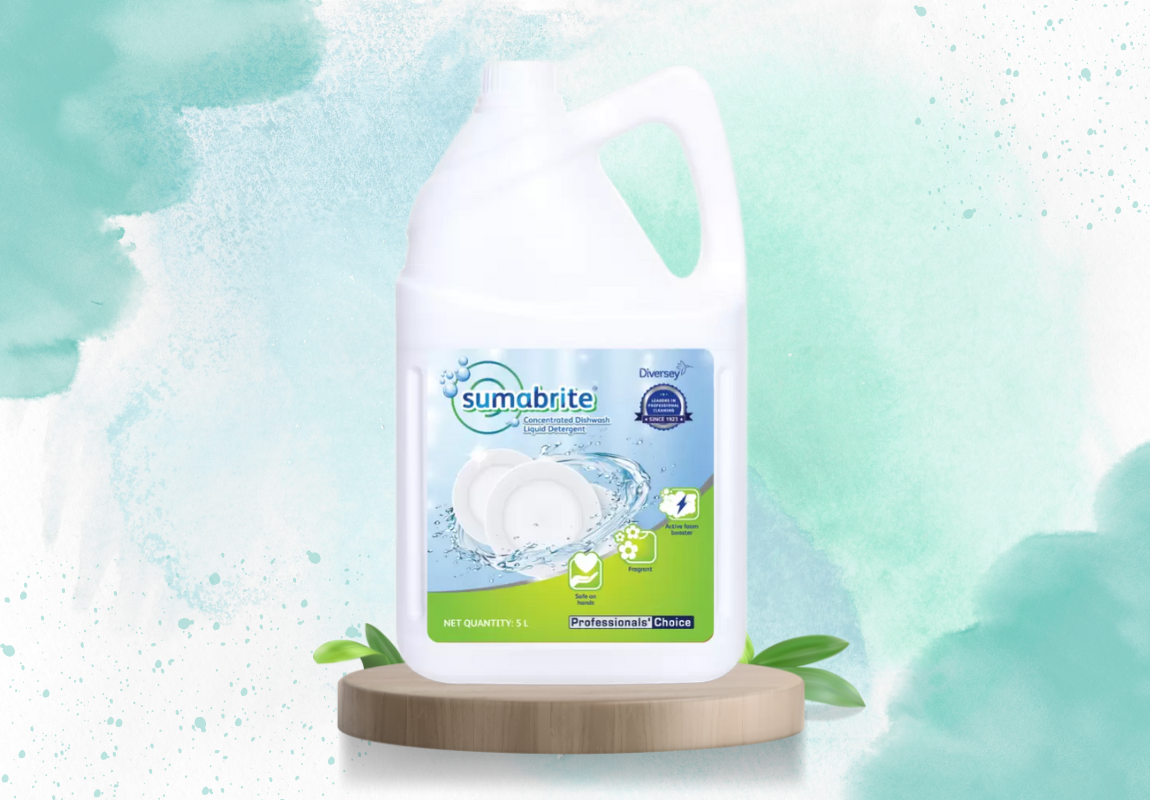 Sumabrite Concentrated Dishwash Liquid Detergent 5L